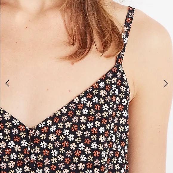 Madewell Button Front Floral Cami 🌸 - Picture 3 of 8